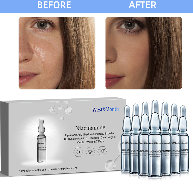 Hyaluronic Acid Facial Serum - 2ml*7pcs Hyaluronic acid Meso Face Ampoule