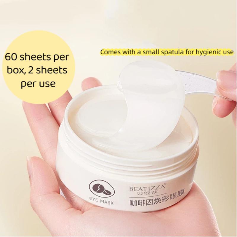 Collagen Under Eye Patches - Caffeine Under Eye Mask Anti Wrinkle