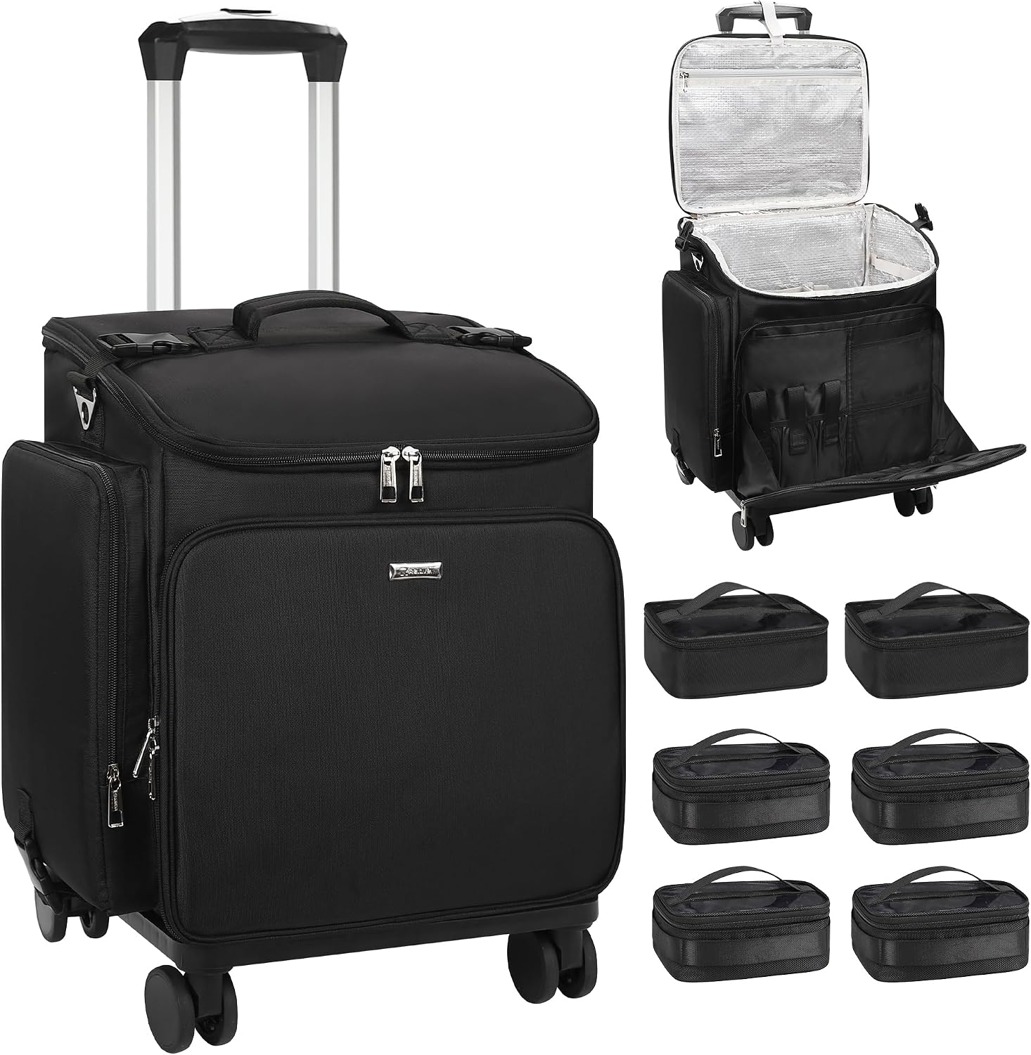 Makeup - Rolling Makeup Case Hair Tools Travel