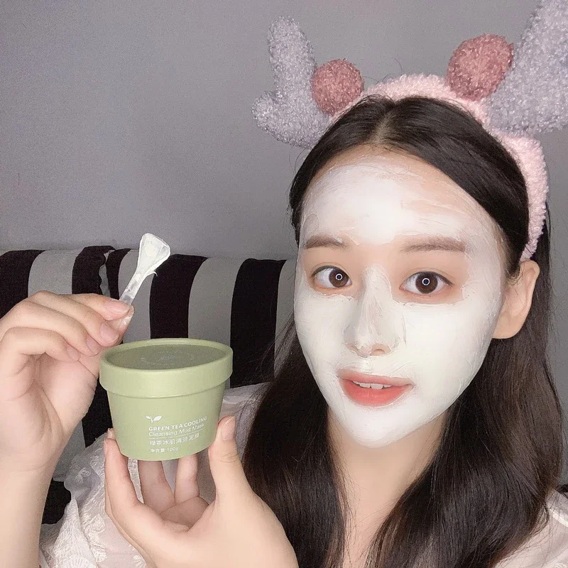Green Tea Cleansing Clay Mask - Green Tea Clay Mask Deep Cleansing
