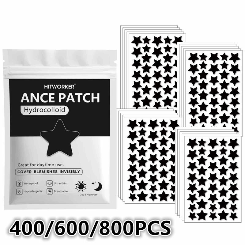 Hydrocolloid Pimple Patch - 400/600/800Pcs Star Shape Hydrocolloid Pimple Patches