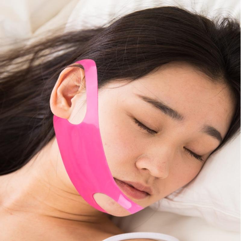 Massage - Silicone Face Bandage V Line Face