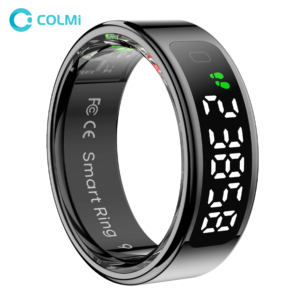 Health Monitors - COLMI R12 Smart Ring with Display