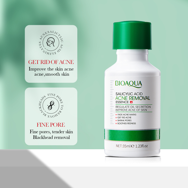 Salicylic Acid Blackhead Remover - 35ml BIOAOUA Salicylic Acid Anti-Acne Removal