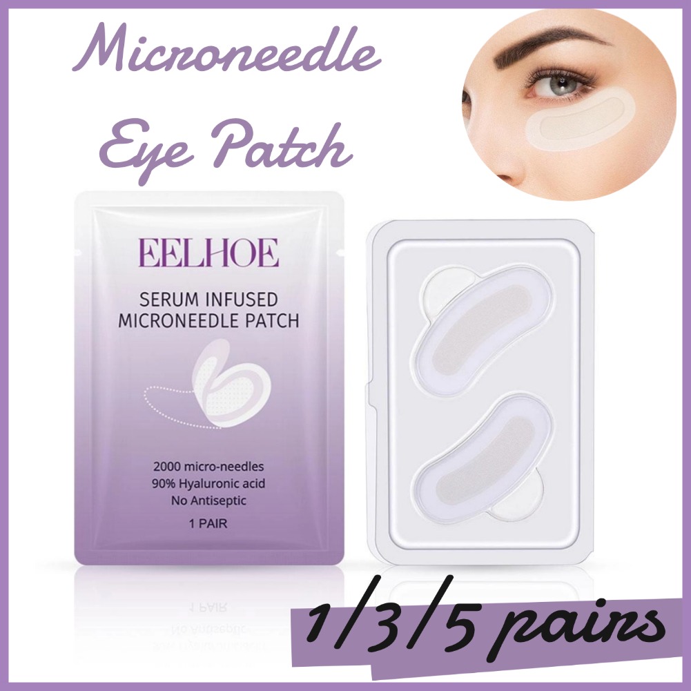 Collagen Under Eye Patches - Collagen Microneedle Eye Patch Hyaluronic Acid