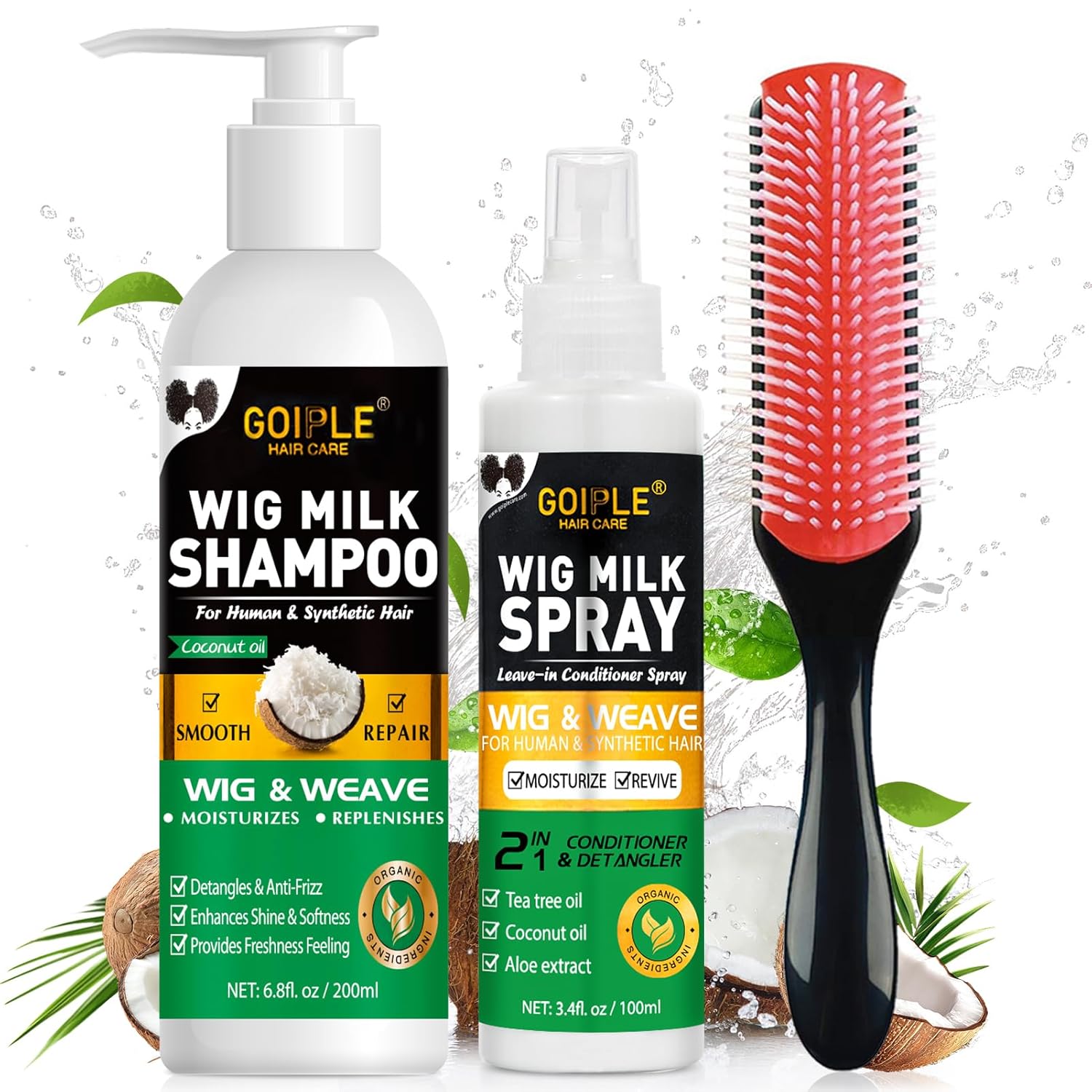 Hair Care - GOIPLE 3 in 1 Wig Care