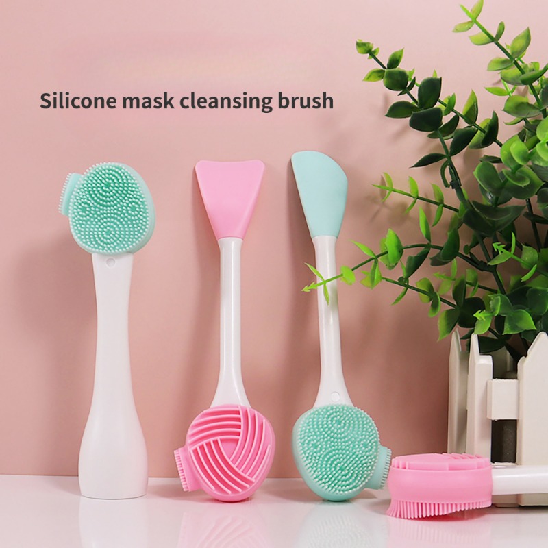 Silicone Face Scrubber Electric - 1PC Multi-purpose Cleansing Brush Facial Mask