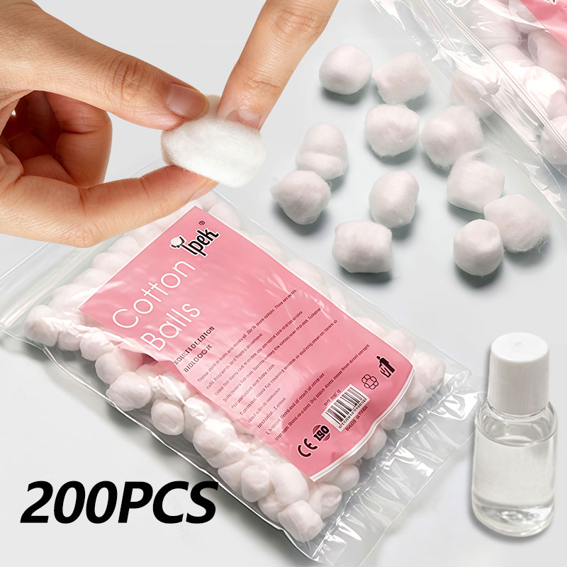 Nail Art - Nail Polish Remover Cotton Balls Lint