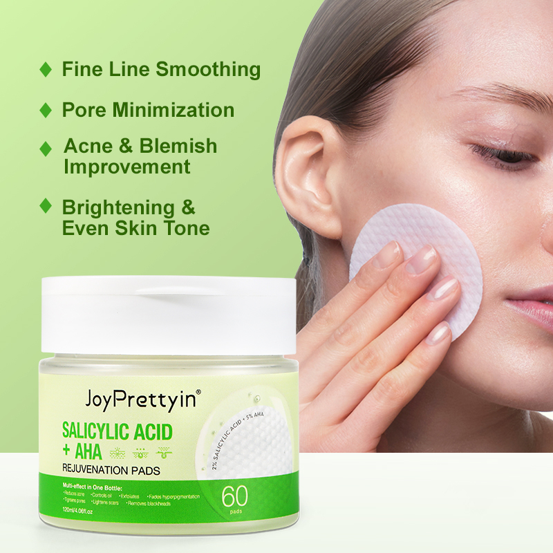 Salicylic Acid Blackhead Remover - Salicylic Acid Exfoliating Pads Oil Control