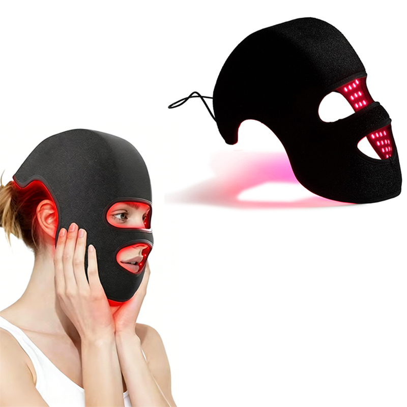 Led Light Therapy Face Mask - 4Colors LED Hat&Face Mask Red Light