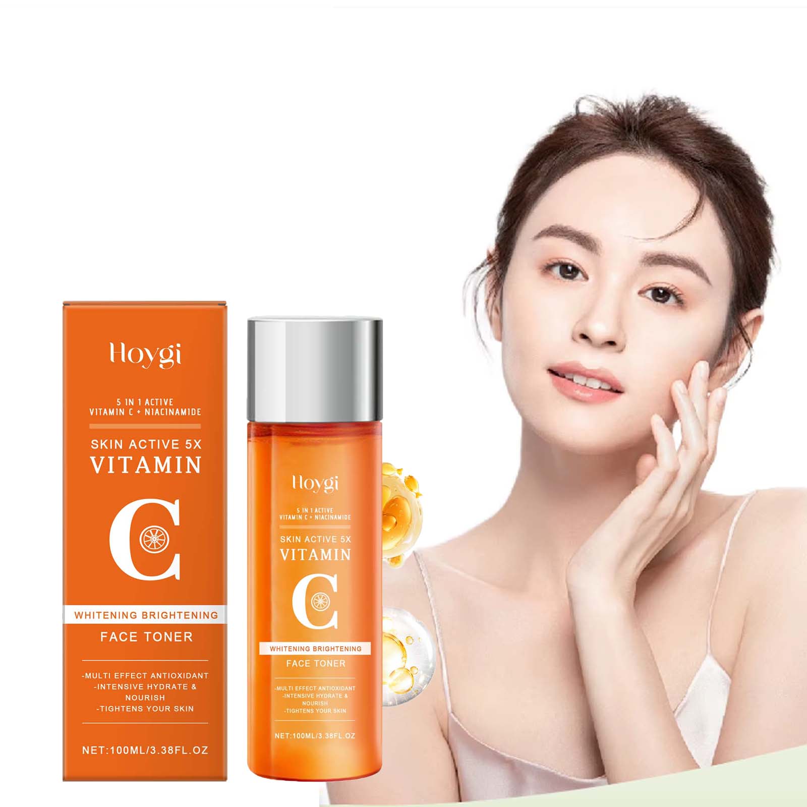 Niacinamide Pore Shrinking Essence - Vitamin C Hydrating Toner Moisturizing Brightening