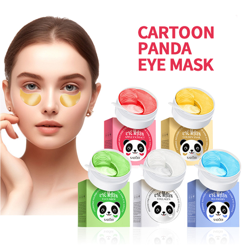 Collagen Under Eye Patches - 60pcs SADOER Crystal Collagen Eye Mask