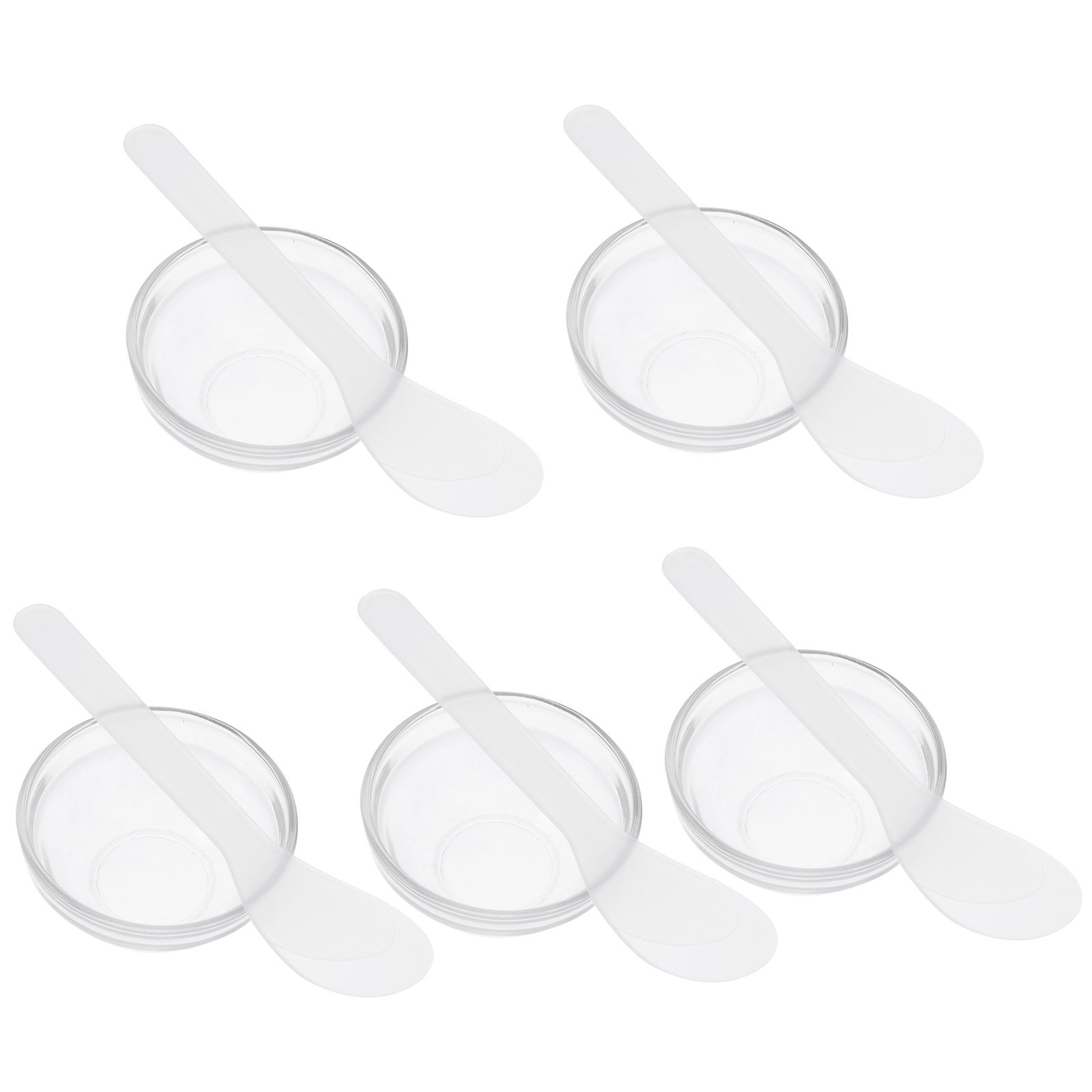 Hair Care - 1Set Essential Oil Bowl Glass Facial