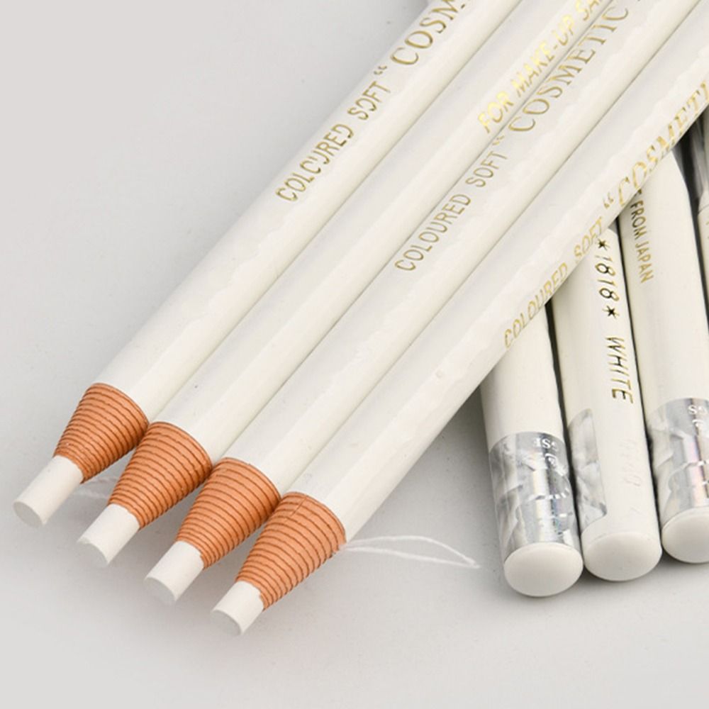 Waterproof Liquid Eyeliner Pen - Waterproof White Eyebrow Pencil Sweatproof Microblading