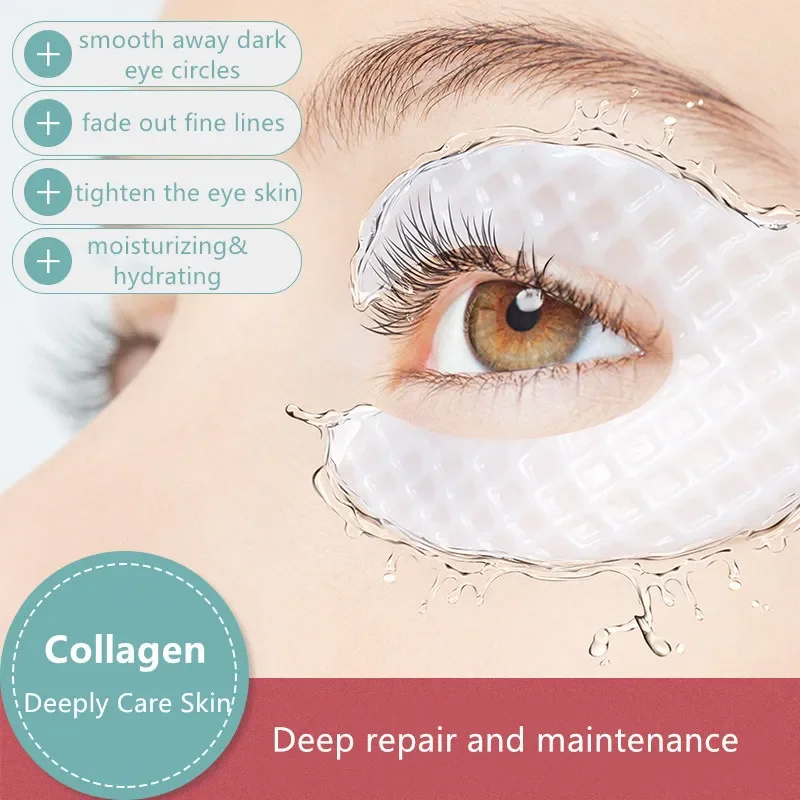 Collagen Under Eye Patches - Wrinkle Remove Eyes Patches Firming Lifting