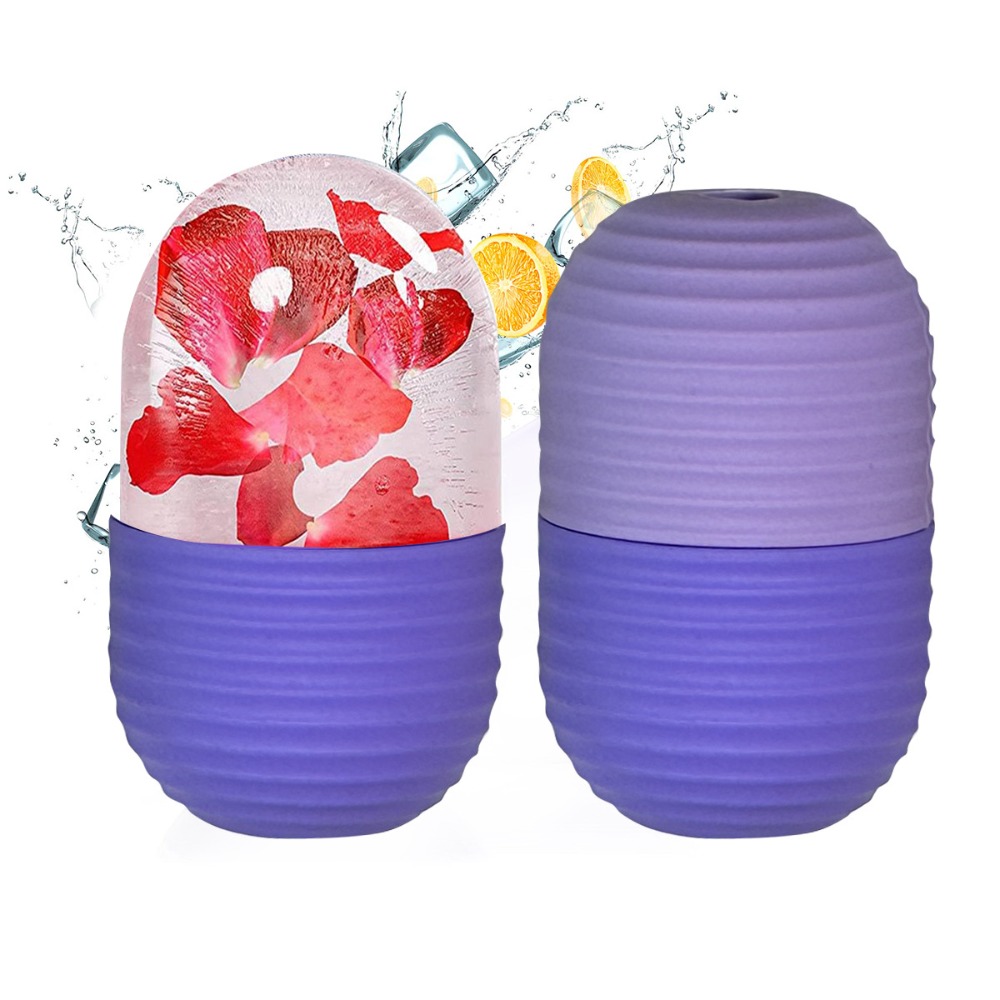 Face Ice Roller Puffiness - 1pc New Silicone Ice Roller Face