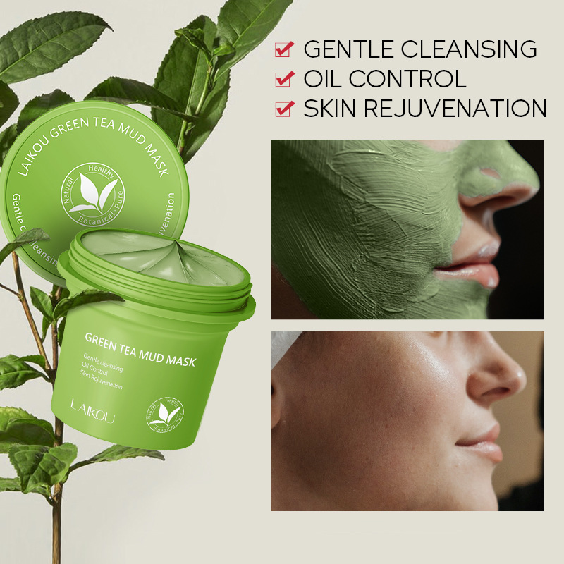 Green Tea Cleansing Clay Mask - Green Tea Clay Mask 100g Skincare