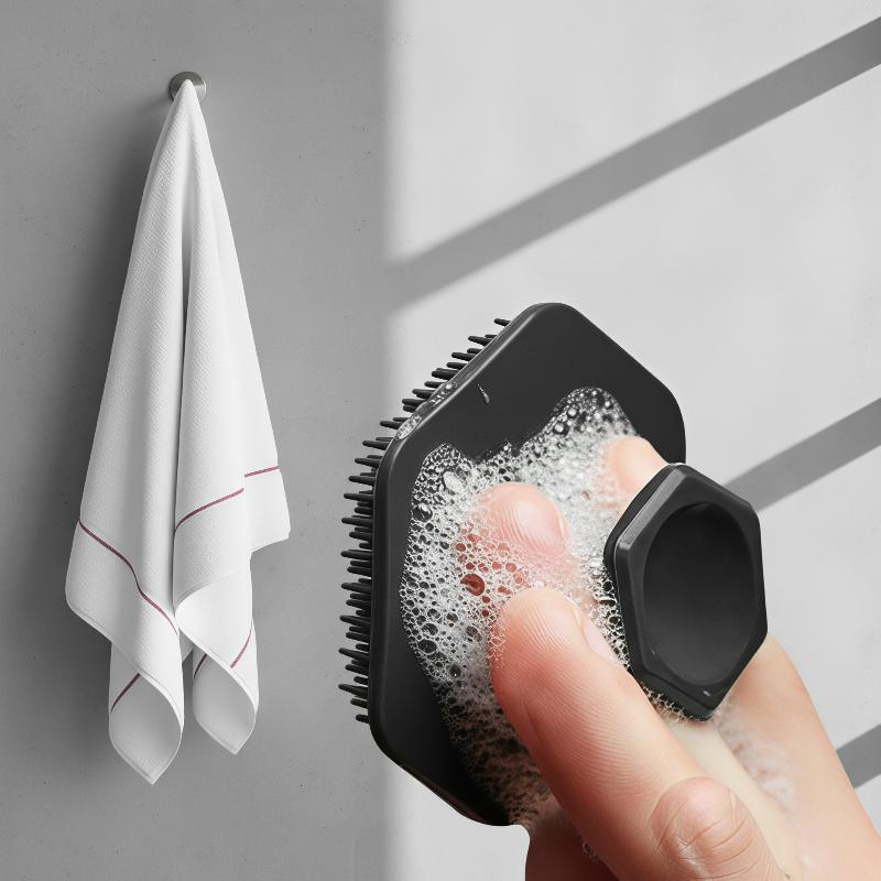 Silicone Face Scrubber Electric - Facial Cleaning Brush Scrubber Silicone Miniature