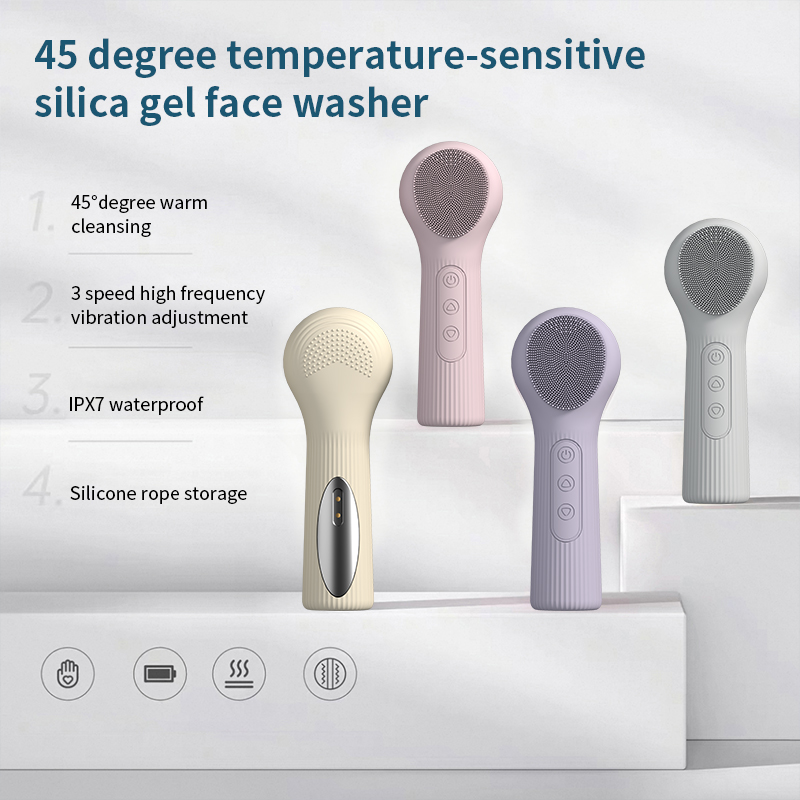 Silicone Cleansing Brush Recha - огляд і ціна Silicone Face Scrubber Electric