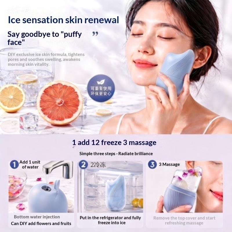Reusable Silicone Ice Face Rol - огляд і ціна Face Ice Roller Puffiness