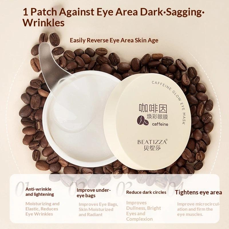 Caffeine Under Eye Mask Anti W - огляд і ціна Collagen Under Eye Patches