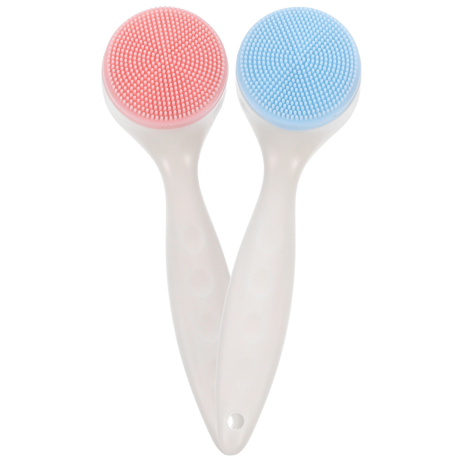 2Pcs Facial Brush Silicone Fac - огляд і ціна Silicone Face Scrubber Electric