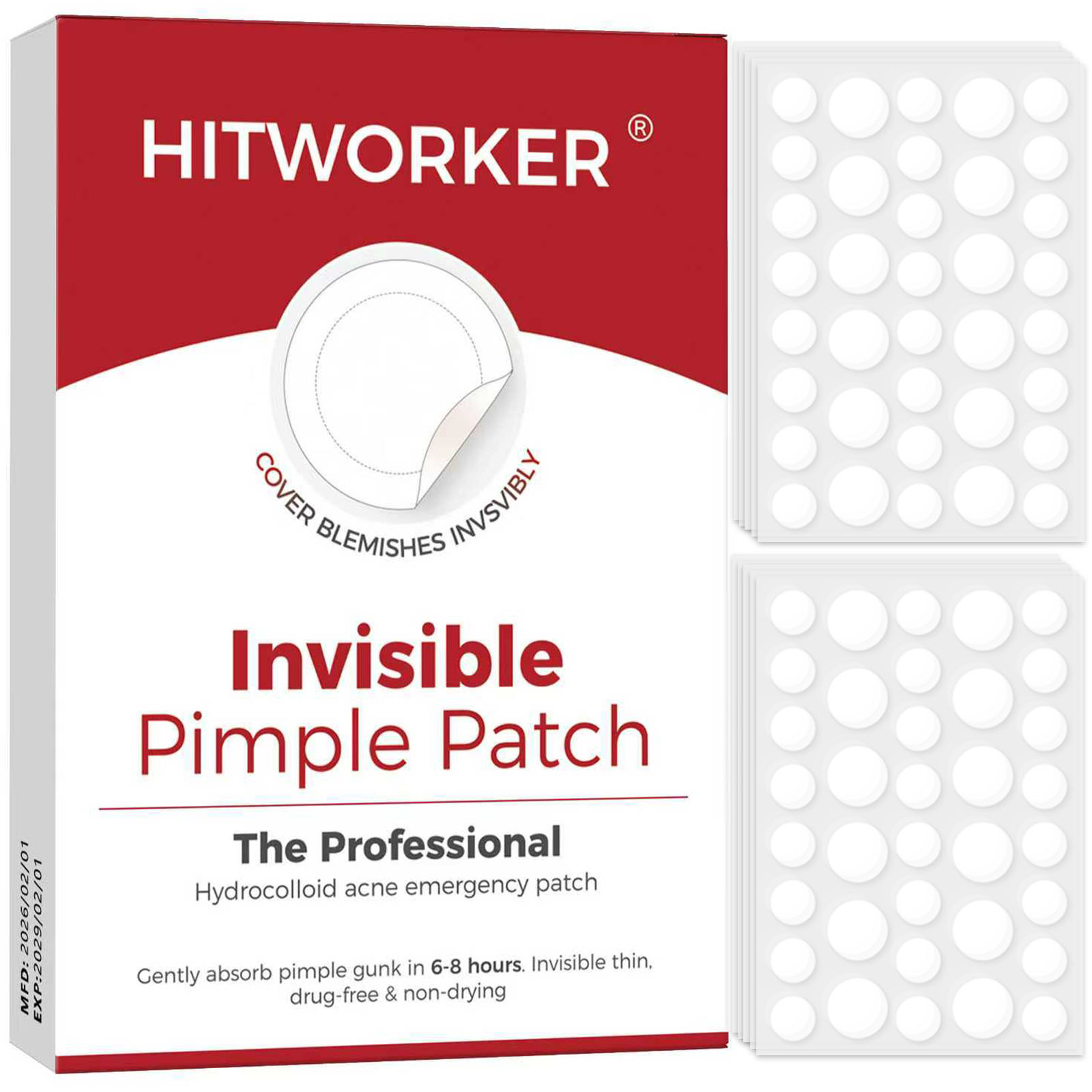 36/360 Pieces Hydrocolloid Acn - огляд і ціна Hydrocolloid Pimple Patch