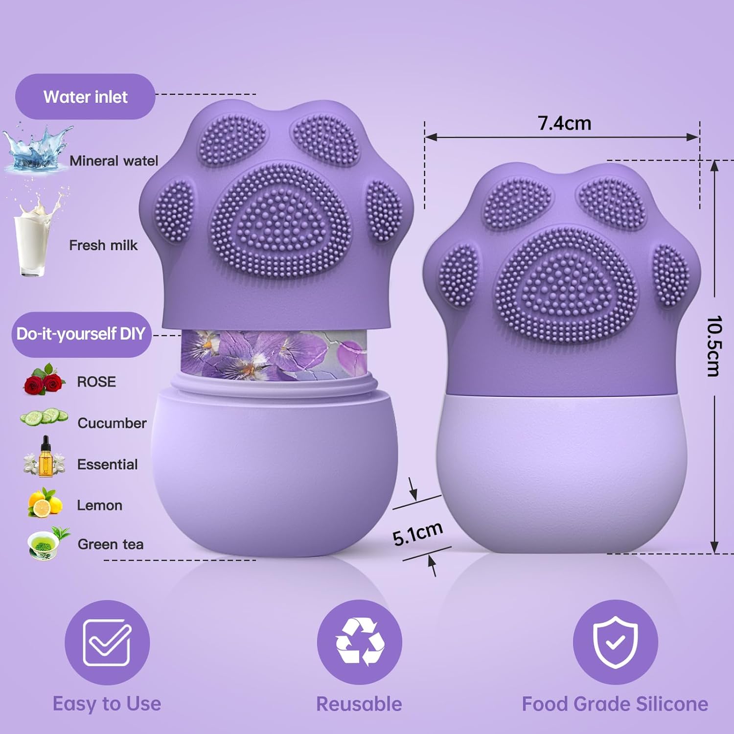 Facial Ice Roller for Skin Car - огляд і ціна Face Ice Roller Puffiness
