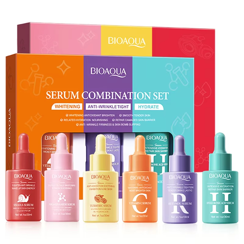 3pcs/set BIOAQUA Vitamin C Ret - огляд і ціна Hyaluronic Acid Facial Serum