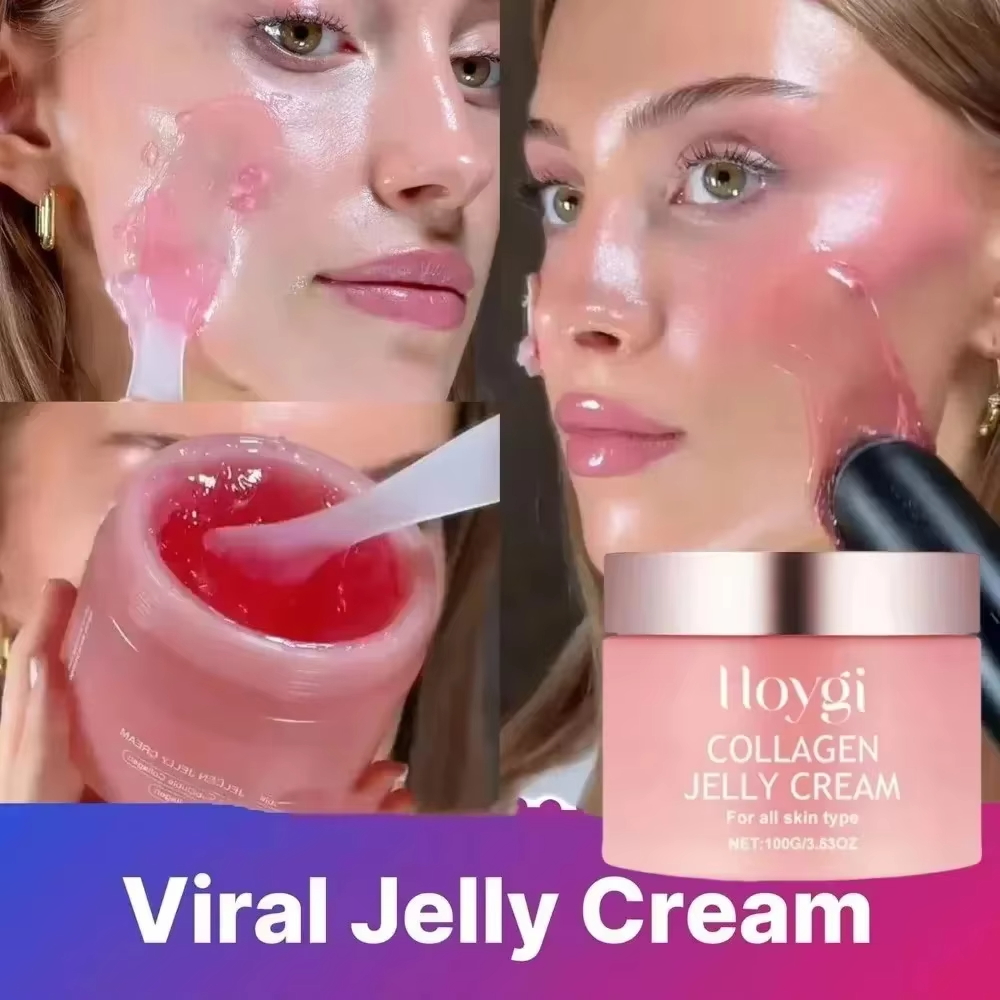 100g Jelly Face Cream Collagen - огляд і ціна Niacinamide Pore Shrinking Essence