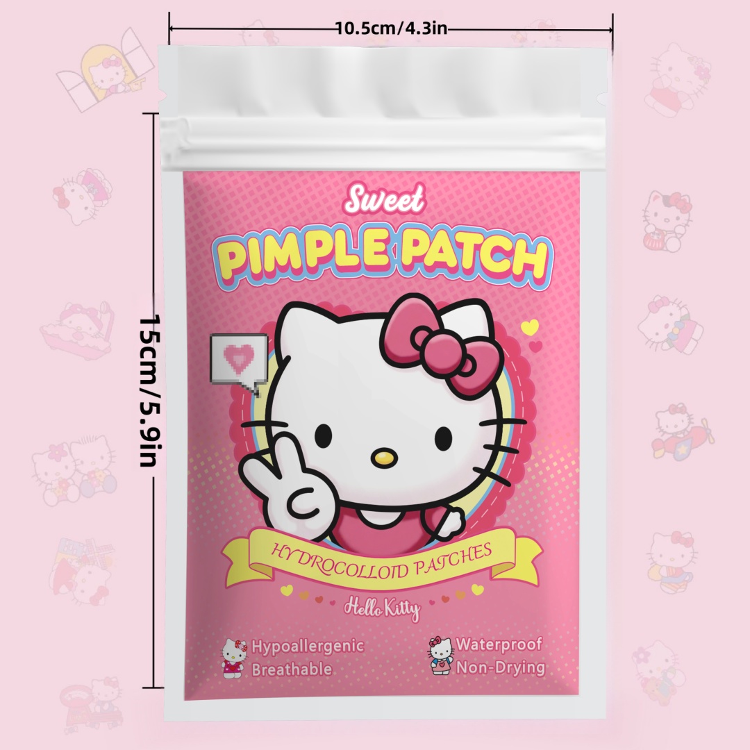 48/120PCS hello kitty Acne pat - огляд і ціна Hydrocolloid Pimple Patch