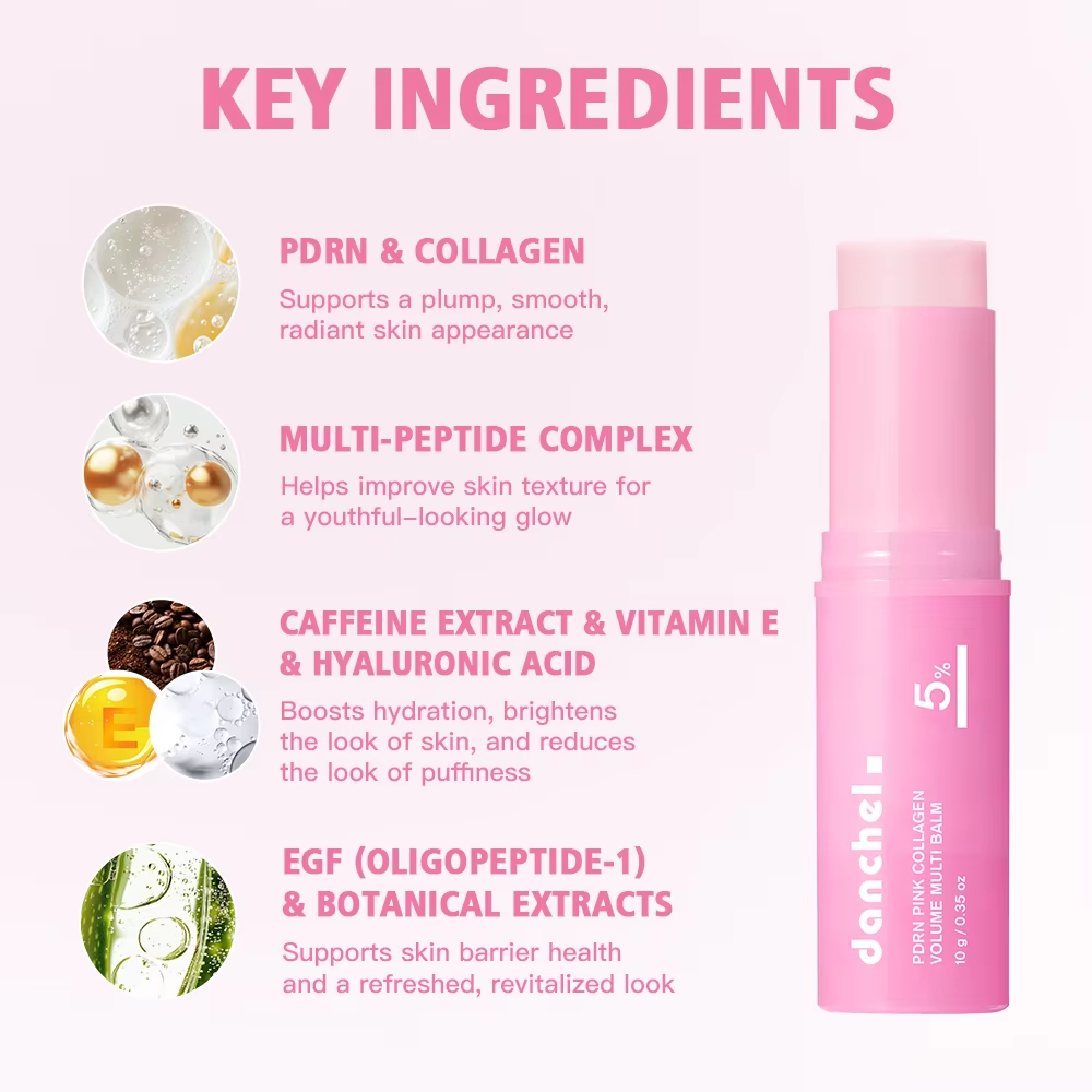 Pink Collagen Multi Volume Bal - огляд і ціна Collagen Under Eye Patches