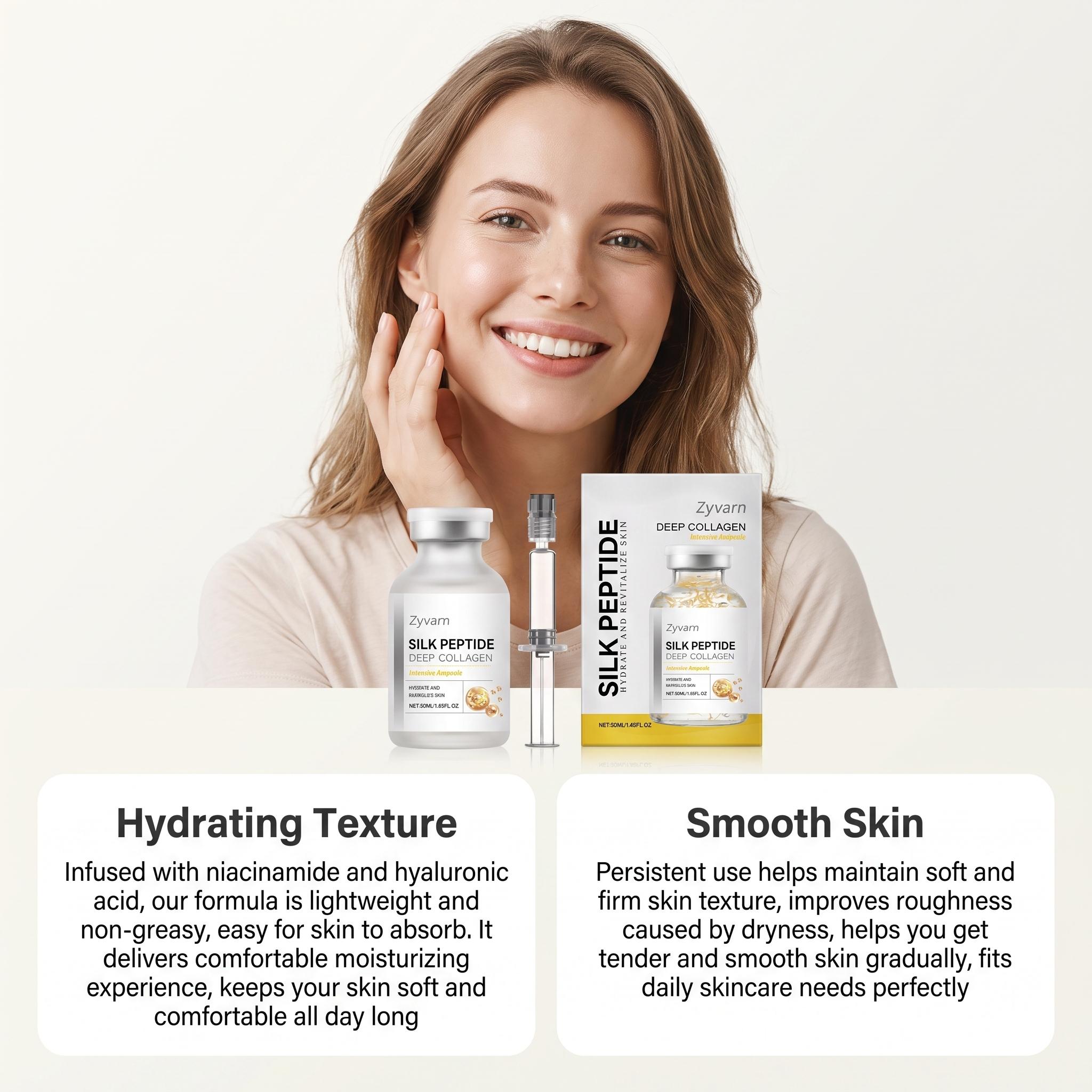 Silk Collagen Serum Ampoule wi - огляд і ціна Hyaluronic Acid Facial Serum