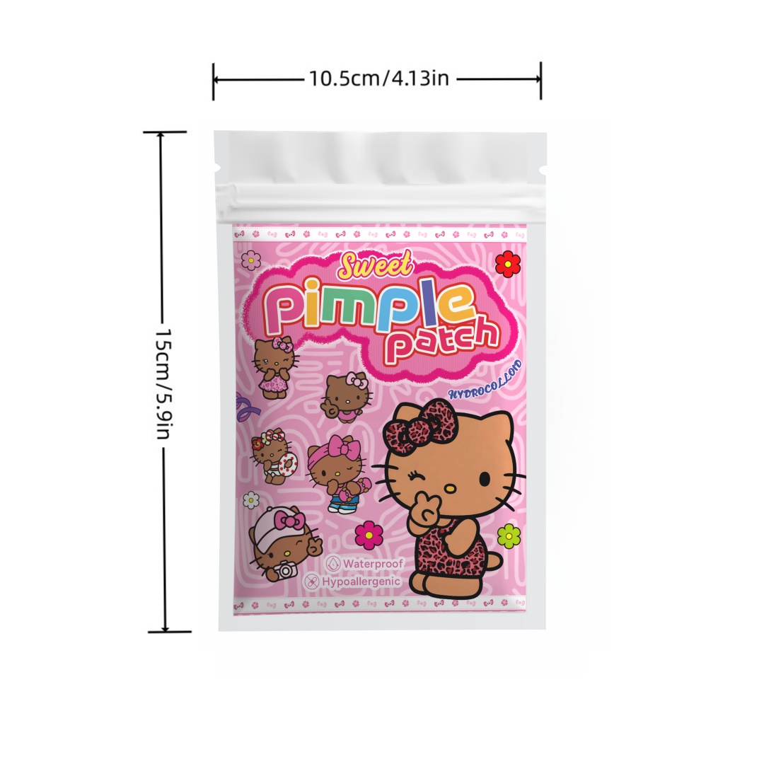 100PCS hello kitty Acne patche - огляд і ціна Hydrocolloid Pimple Patch