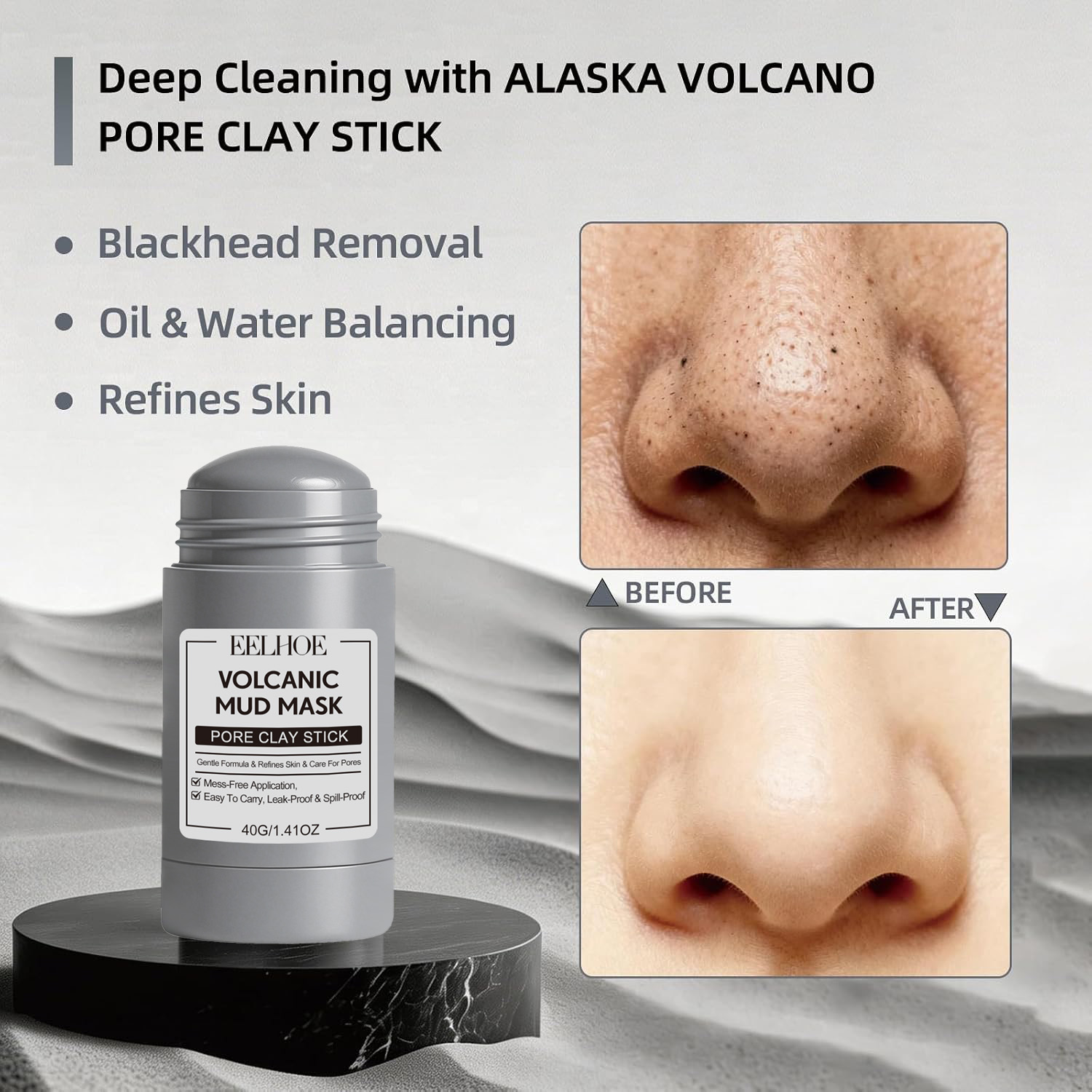 Alaska Volcano & Green Tea Dee - огляд і ціна Green Tea Cleansing Clay Mask