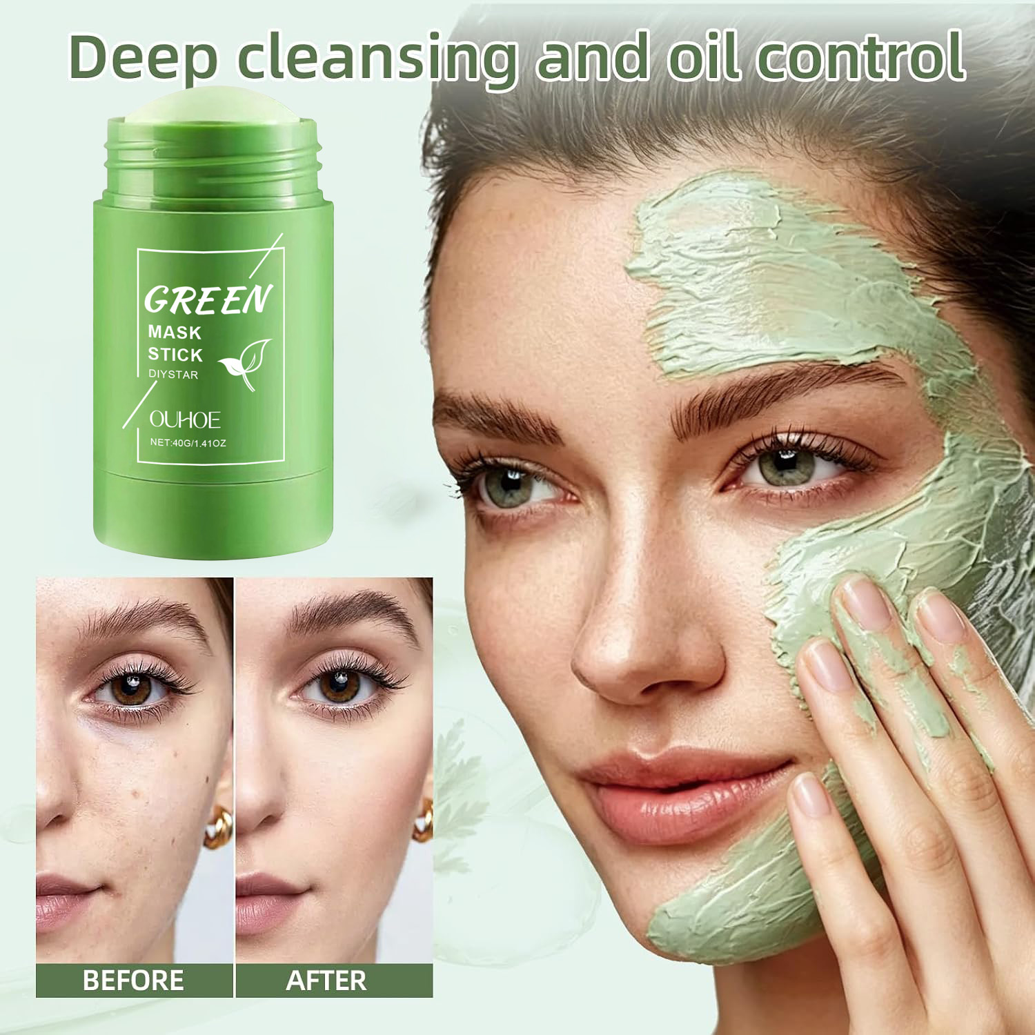Alaska Volcano & Green Tea Dee - огляд і ціна Green Tea Cleansing Clay Mask