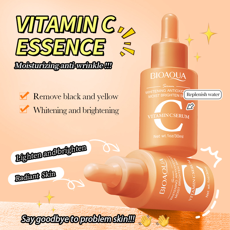 1/3pcs BIOAQUA Vitamin C Retin - огляд і ціна Hyaluronic Acid Facial Serum