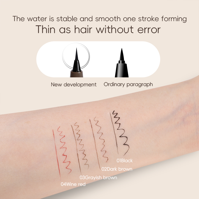 Smooth Very Fine Eyeliner Pen  - огляд і ціна Waterproof Liquid Eyeliner Pen
