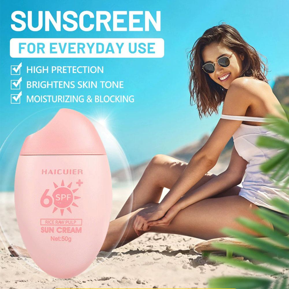 SPF50+ Sunscreen Rice Raw Pulp - огляд і ціна Spf 50 Waterproof Sunscreen