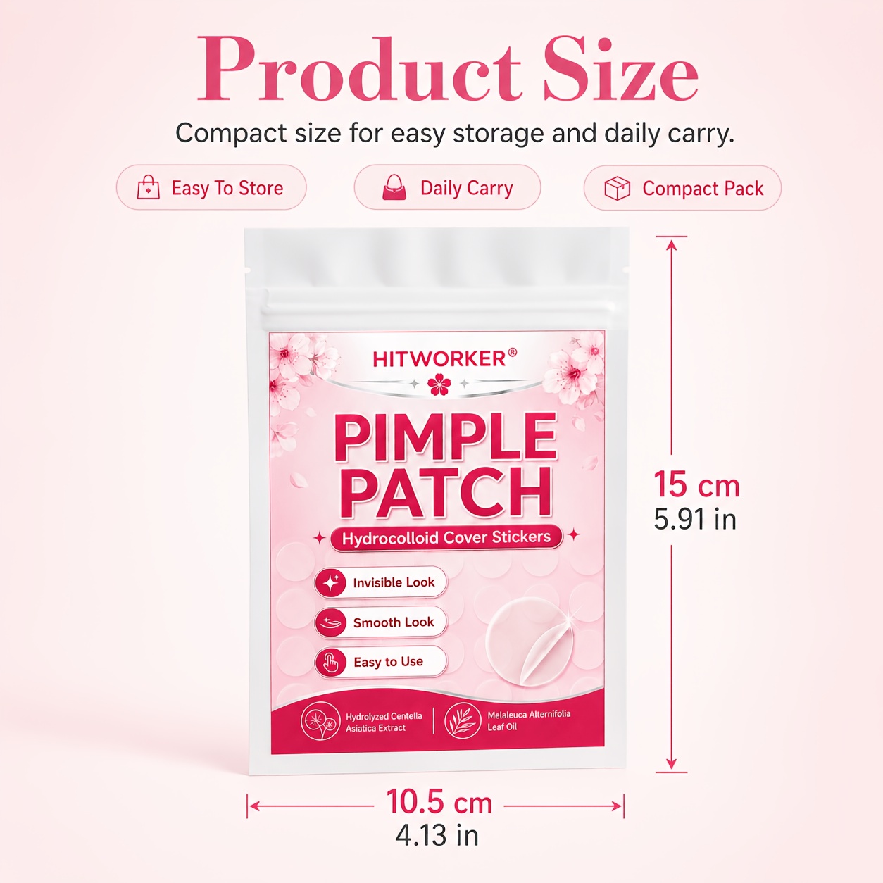 320PCS Invisible Hydrocolloid  - огляд і ціна Hydrocolloid Pimple Patch