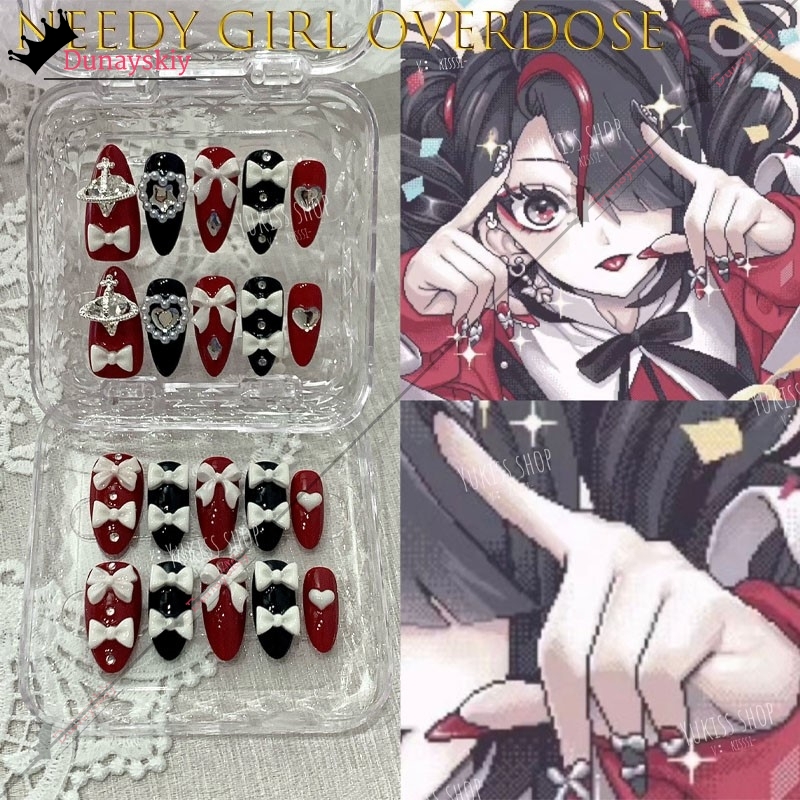 YiNuo*/Needy Girl Overdose Jir - огляд і ціна Nail Art
