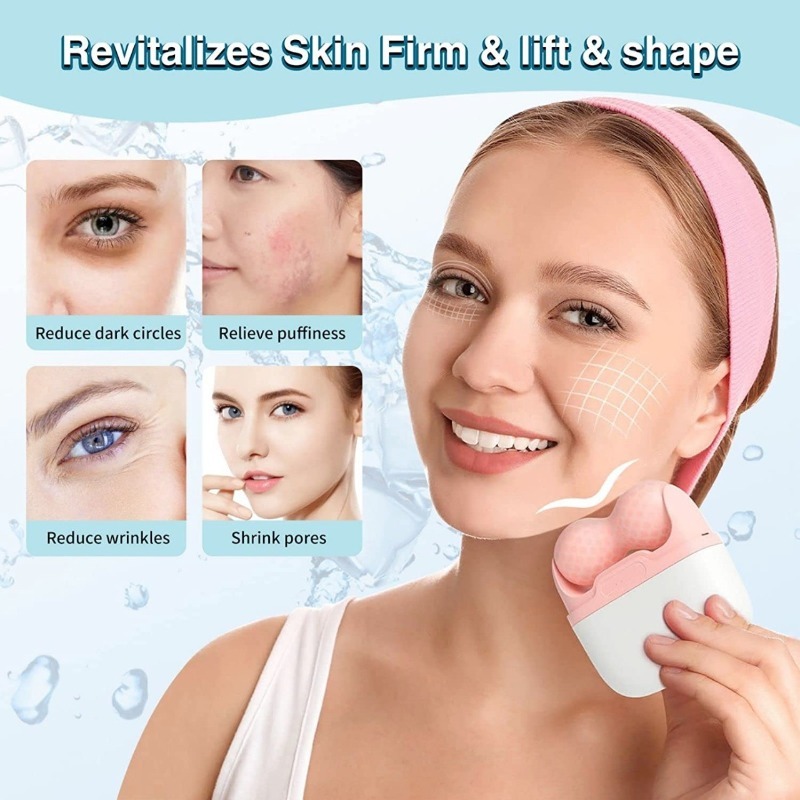 Dual Head Ice Roller for Face  - огляд і ціна Face Ice Roller Puffiness