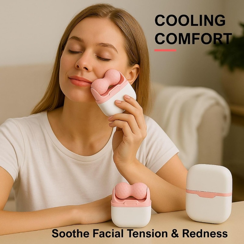Dual Head Ice Roller for Face  - огляд і ціна Face Ice Roller Puffiness