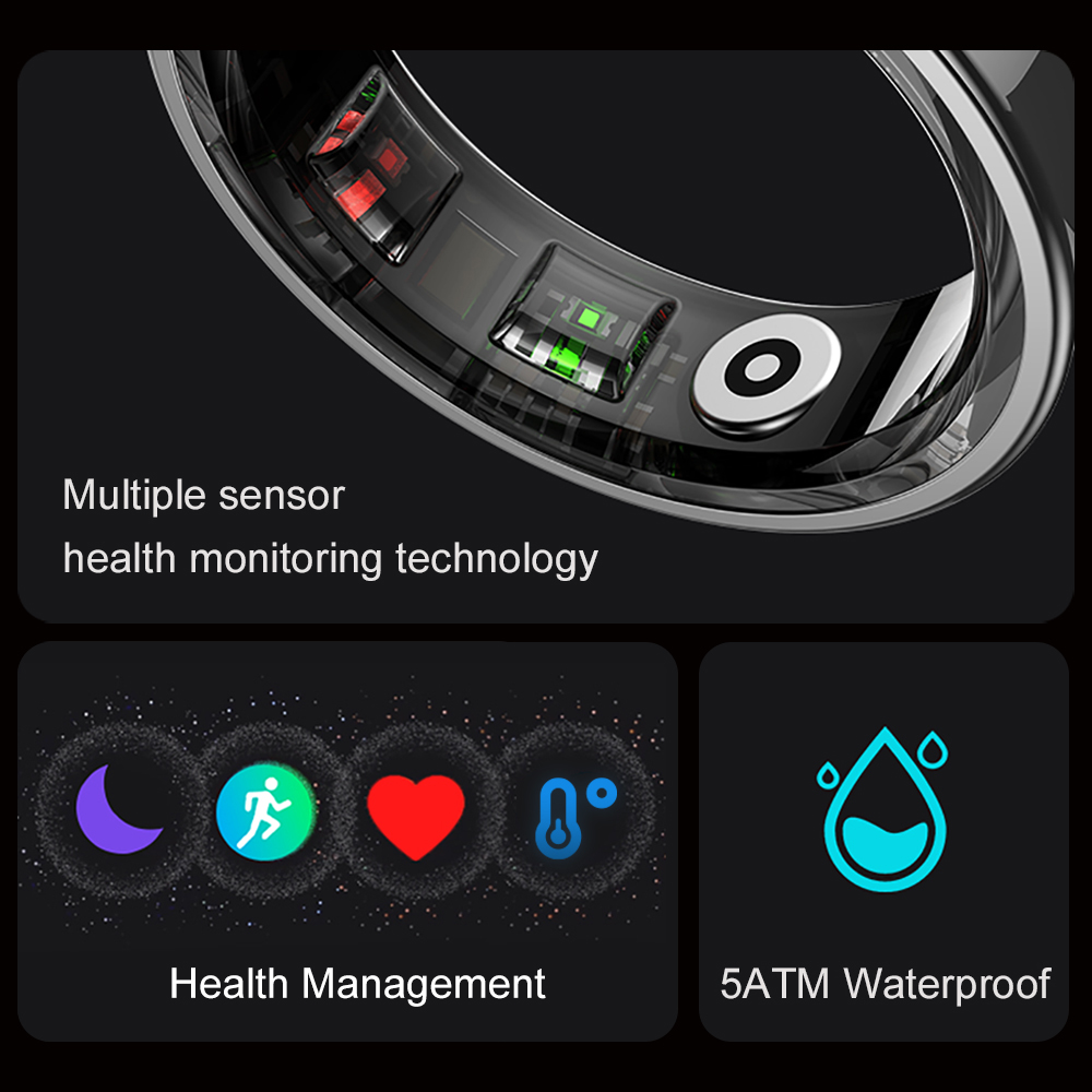 2024 COLMI R09 Smart Ring For  - огляд і ціна Health Monitors