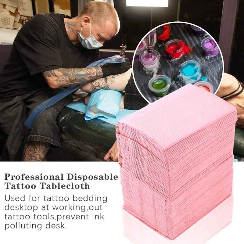 125pcs Disposable Tattoo Clean - огляд і ціна Nail Art