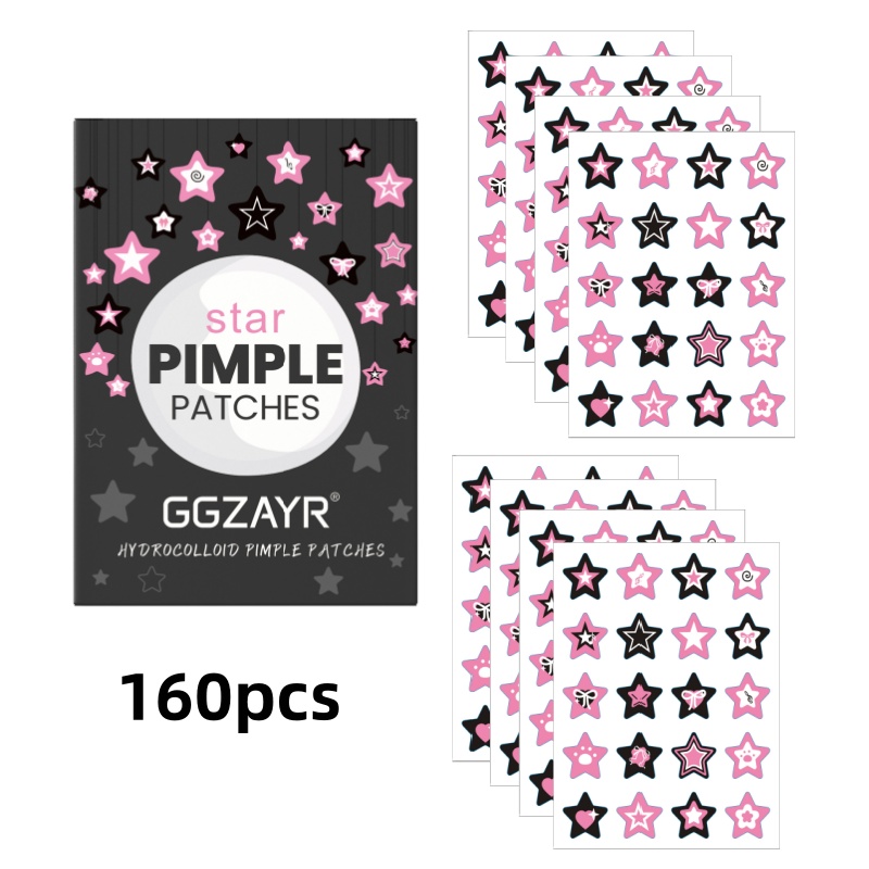 80/160pcs Star Acne Patch Set  - огляд і ціна Skincare