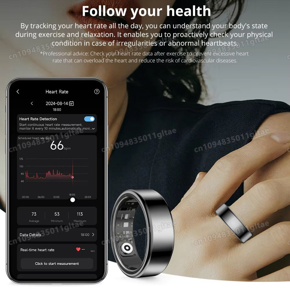 R10 Smart Ring With Charging C - огляд і ціна Health Monitors