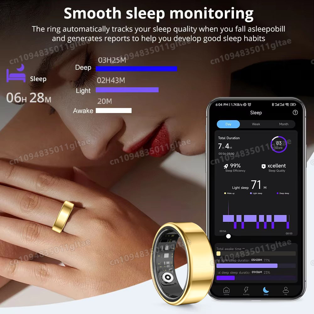 R10 Smart Ring With Charging C - огляд і ціна Health Monitors
