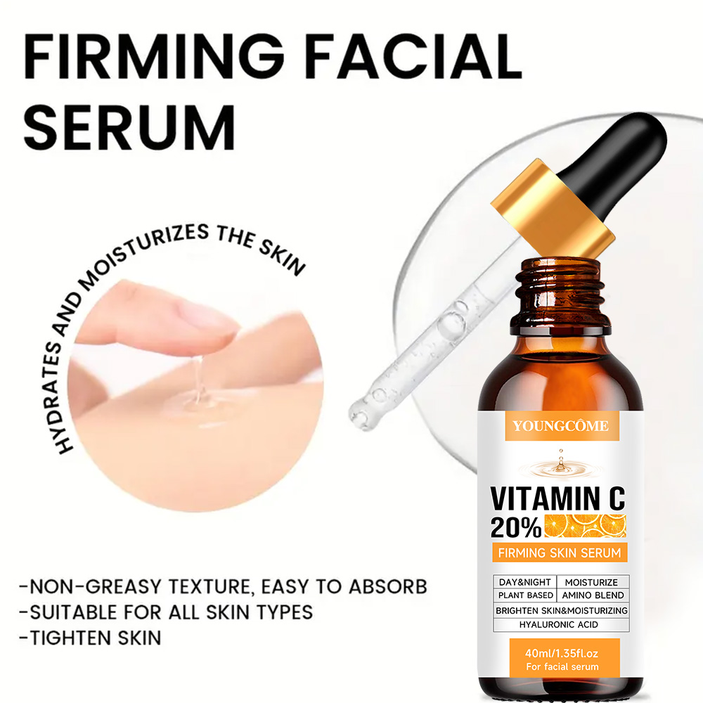 YOUNGCOME Premium 20% Vitamin  - огляд і ціна Hyaluronic Acid Facial Serum