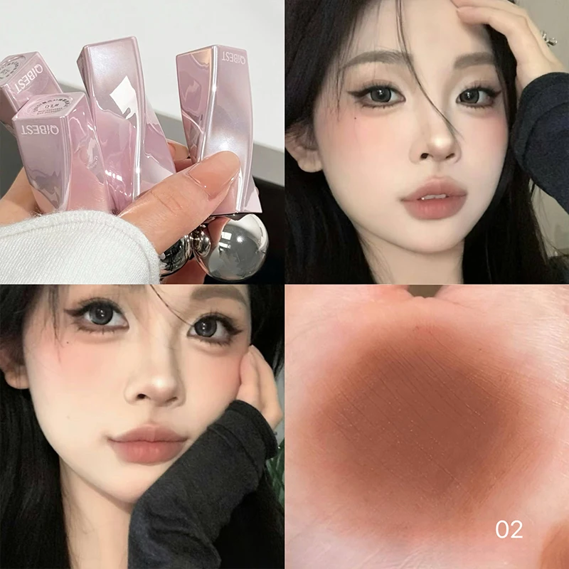 QIBEST Velvet Nude Lip Mud Nat - огляд і ціна Matte Velvet Lip Tint Long Lasting